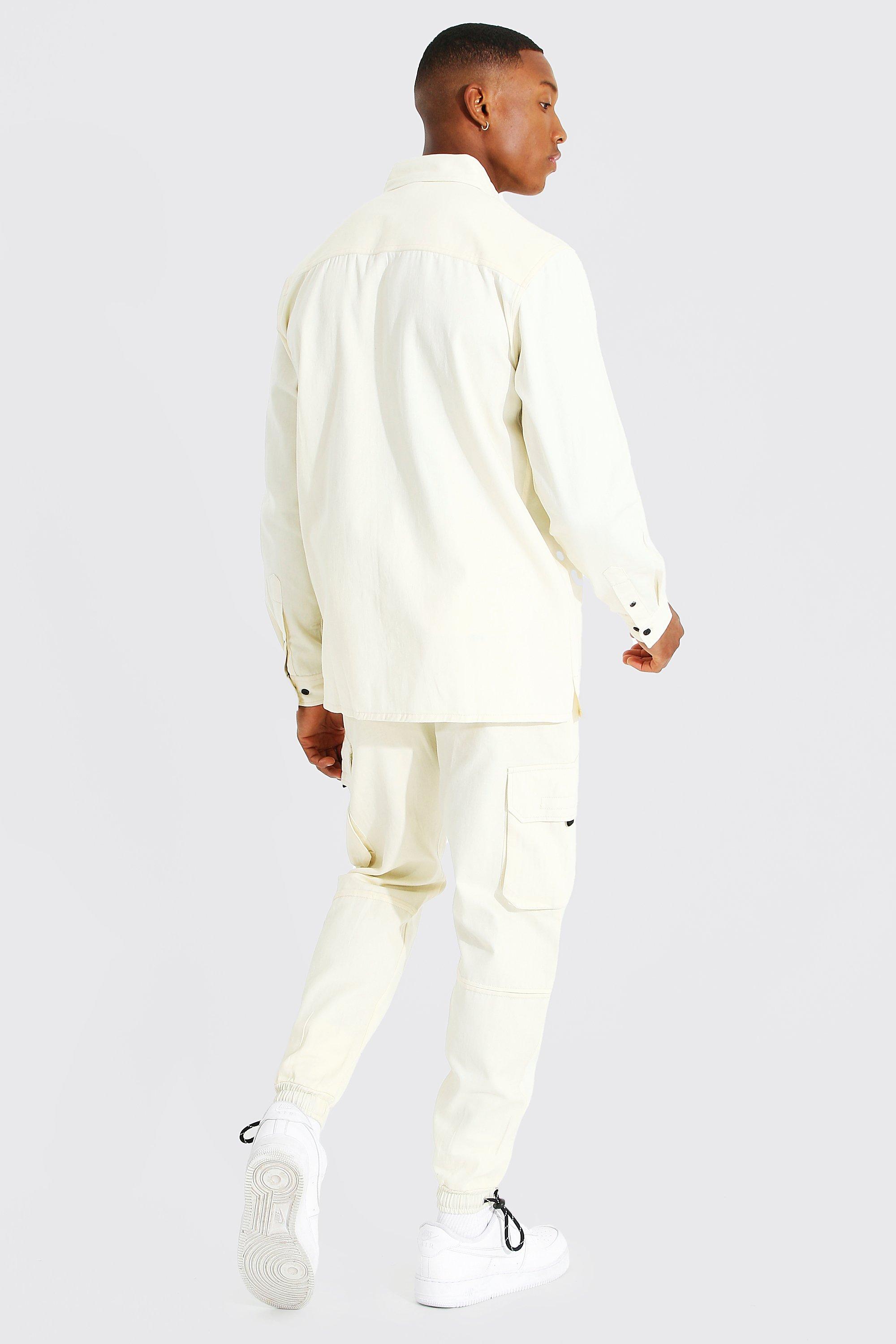 kick flare suit trousers